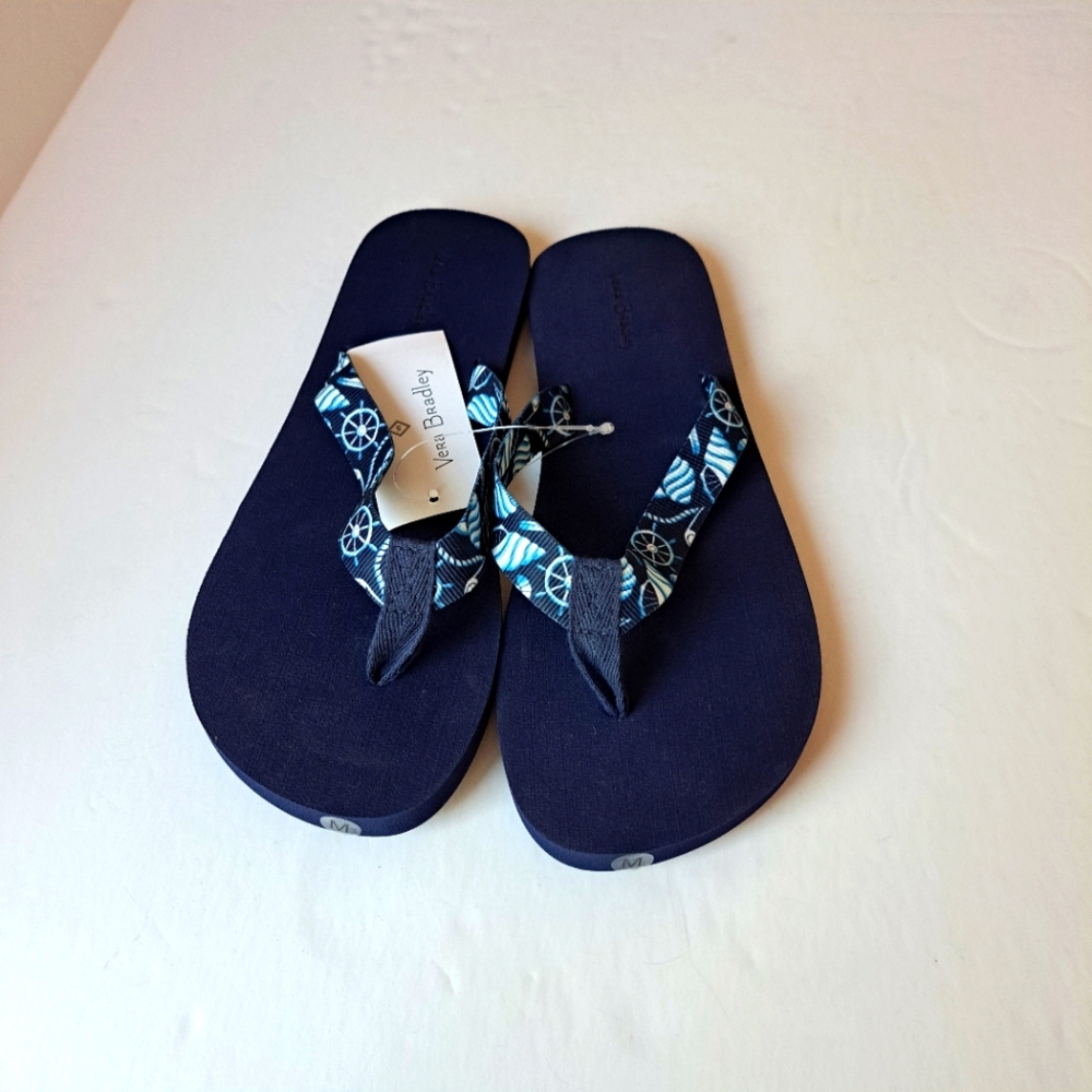 Vera Bradley Shore Enough Flip Flops